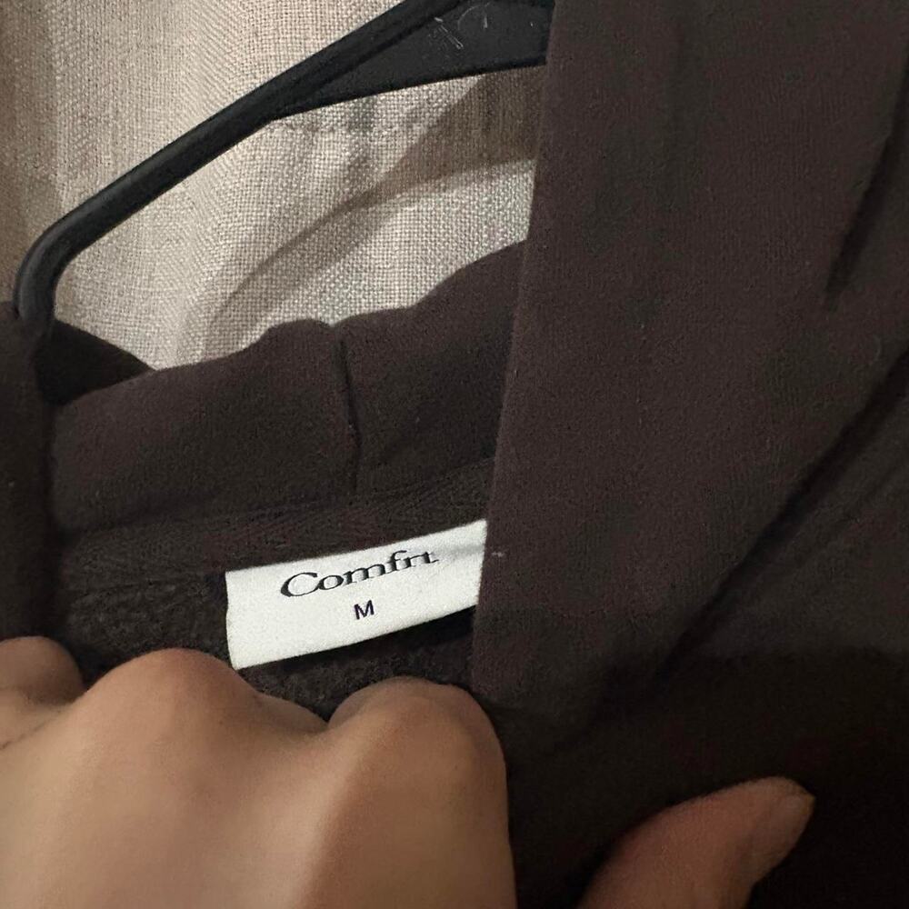 Comfort brown hoodie size m